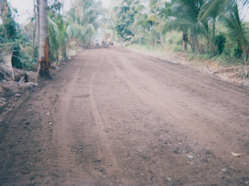 Carretera ingreso a la Colonia Peñaflor